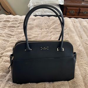Kate spade black satchel bag